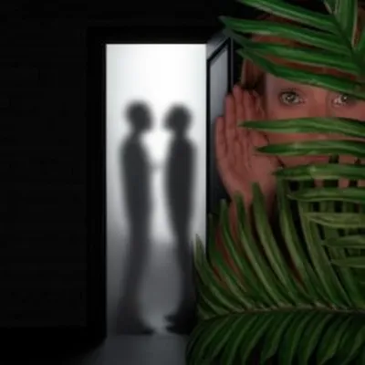 Illustration eavesdropping