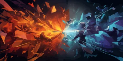 Illustration fought - Image 1