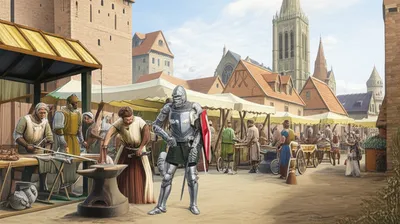 Illustration medieval - Image 1