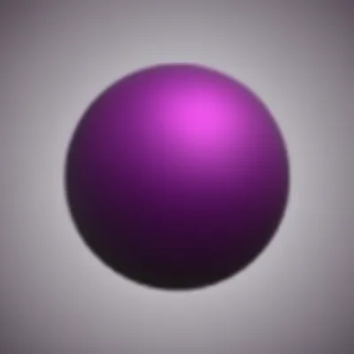 Illustration violet - Image 1