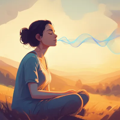 Illustration humming