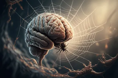 Illustration arachnoid