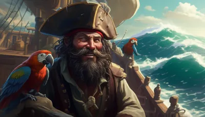 Illustration seadog - Image 1