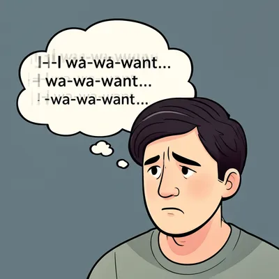 Illustration stuttered