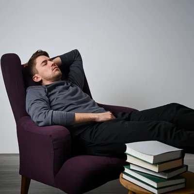 Illustration lazy - Image 1