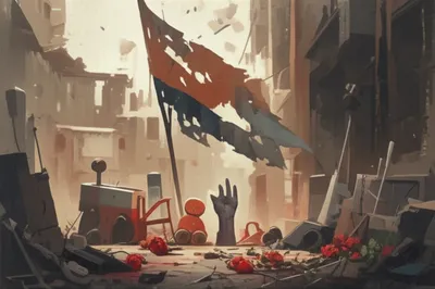 Illustration massacre