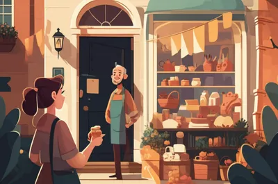 Illustration tradesmen - Image 1