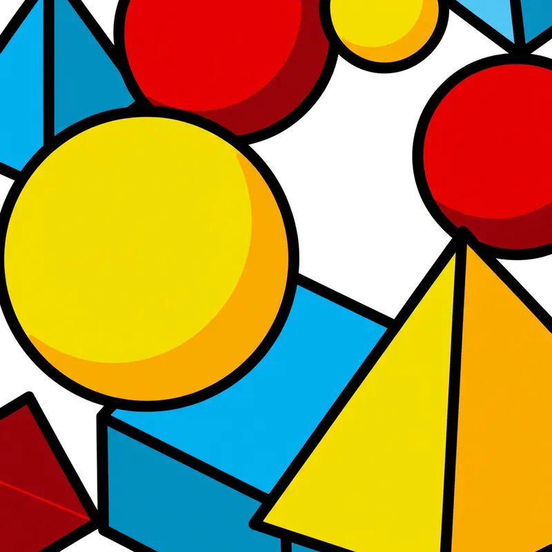 Illustration visuelle du mot « among » - Parmi, entre