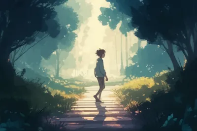 Illustration hesitate - Image 1