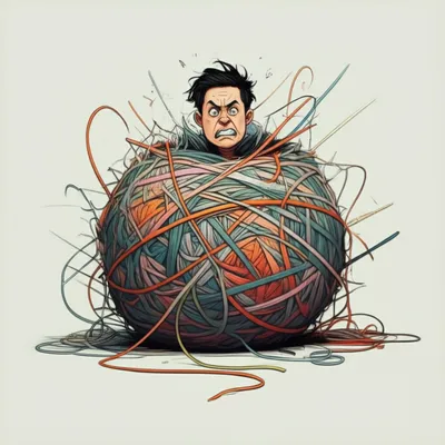 Illustration embroiled - Image 1