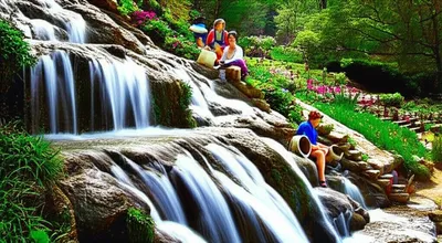 Illustration fountains - Image 1