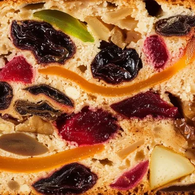 Illustration fruitcake