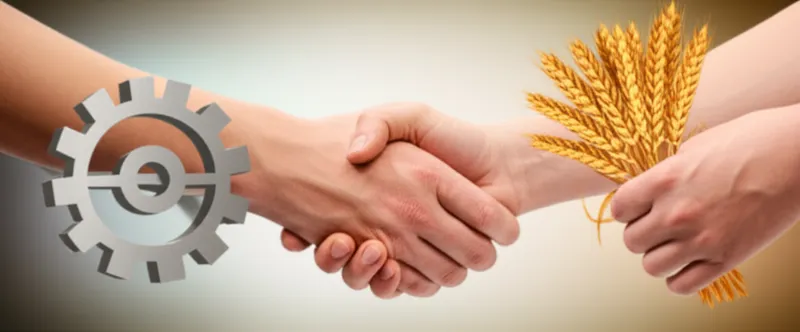 Ilustración visual de la palabra "contra" - Trueque, intercambio