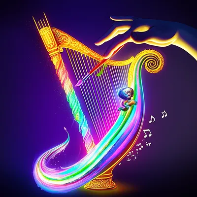 Illustration harps - Image 1