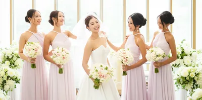 Illustration bridesmaids