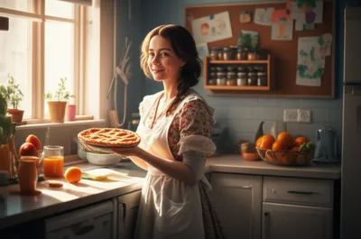 Illustration hausfrau - Image 1