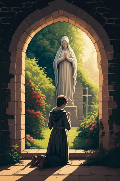 Illustration cloisters - Image 1