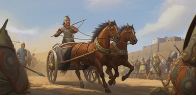 Illustration chariots