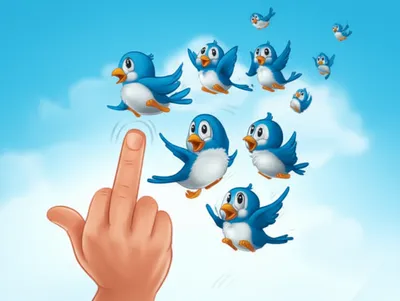 Illustration birdies - Image 1