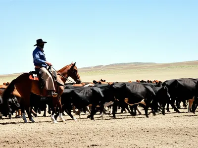 Illustration vaqueros