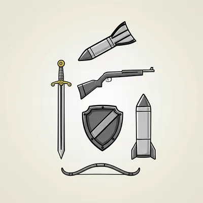 Illustration weapon