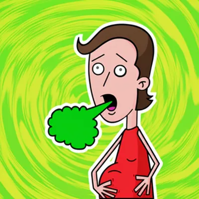 Illustration belched - Image 1