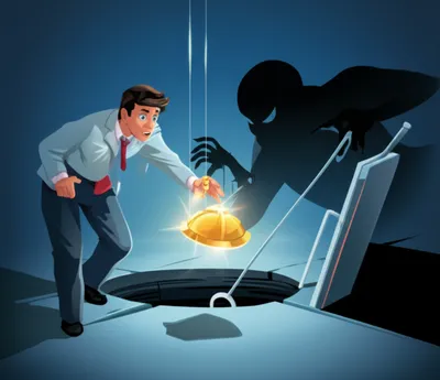 Illustration defrauded