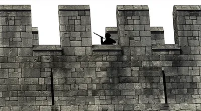 Illustration battlement