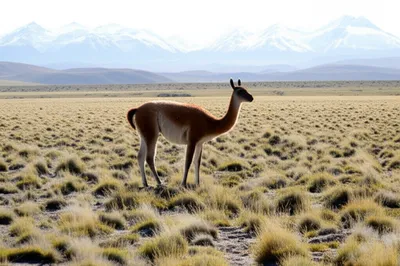 Illustration guanaco