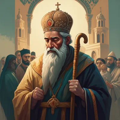 Illustration pope - Image 1