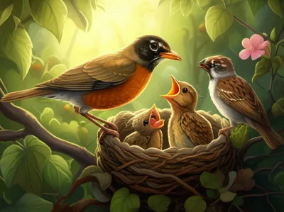 Illustration fostered