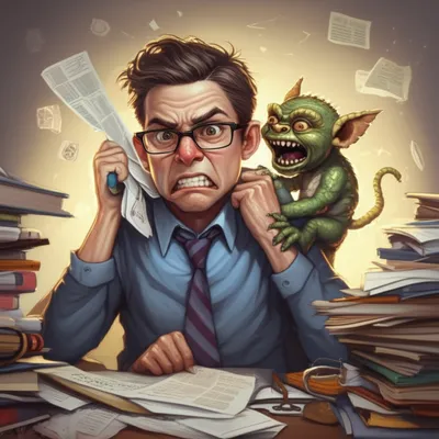 Illustration troubling - Image 1