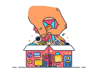 Illustration compressing