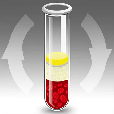 Illustration centrifuged