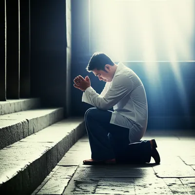 Illustration supplicating - Image 1