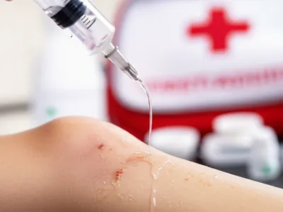 Illustration irrigating - Image 1