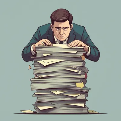 Illustration indebtedness - Image 1