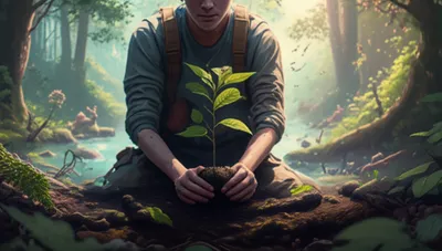 Illustration greener - Image 1