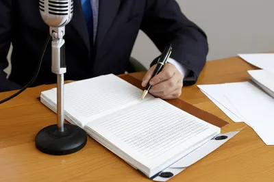 Illustration stenographer