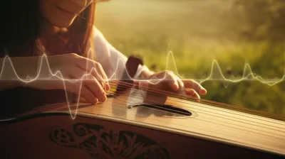 Illustration harp - Image 1