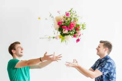 Illustration flirting