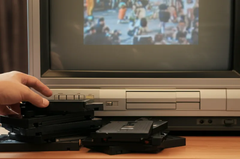 Ilustración visual de vids: Cintas de vídeo VHS - Imagen 1