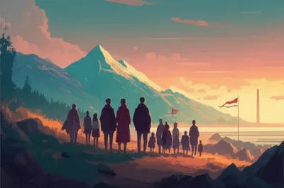 Illustration homeland - Image 1