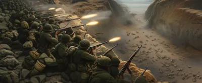 Illustration enfilading