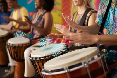 Illustration membranophone