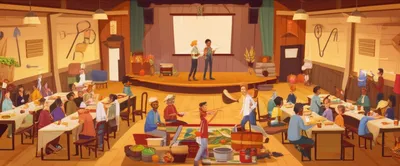 Illustration granges - Image 1