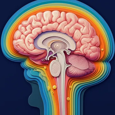 Illustration meninges
