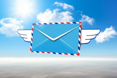 Illustration airmail - Image 1