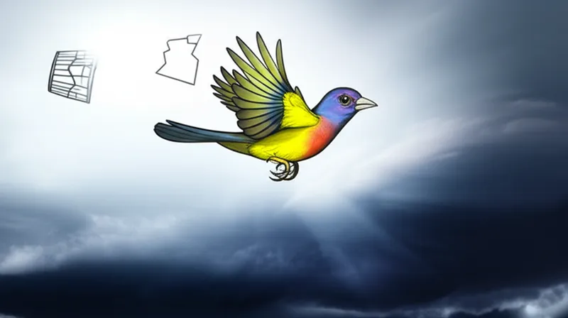 Ilustración visual de la palabra "delivered" - Liberar, rescatar