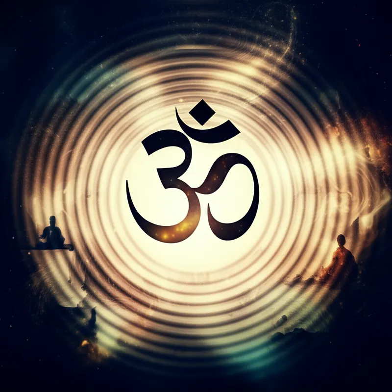 Hình ảnh minh họa cho om: Niệm Om, trì chú Om.
- Hình ảnh 1